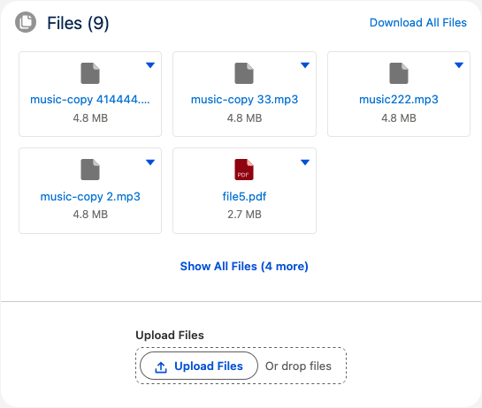 Smarter Files in Tile view